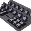 12 watch winder drawer insert with 12 watch holders
