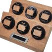 6 watch winder drawer insert suede