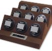 9 watch winder drawer insert brown velvet